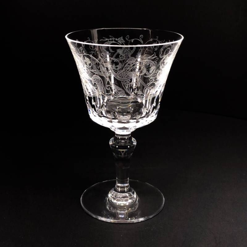 Baccarat バカラ／パルメ ワイングラス／12.8cm／クリスタルグラス／クリア／BC567