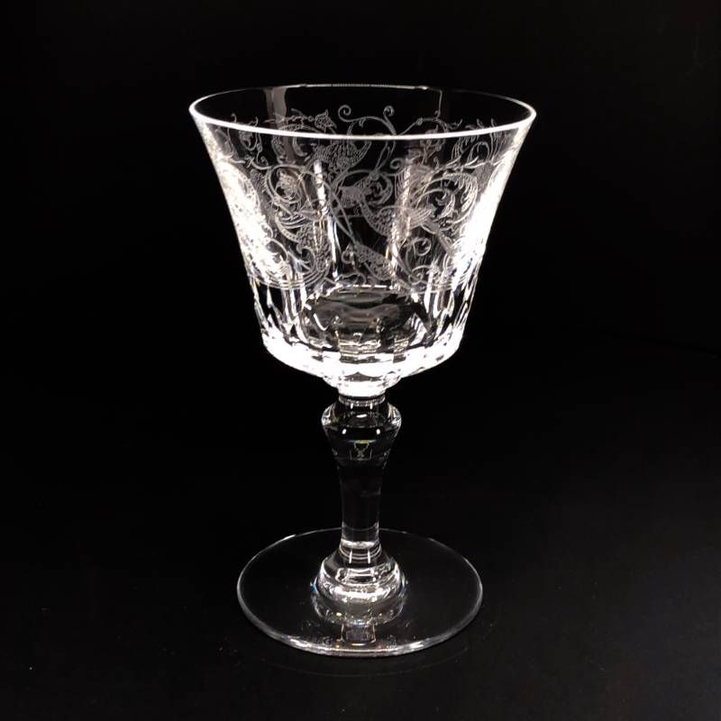 Baccarat バカラ／パルメ ワイングラス／12.8cm／クリスタルグラス／クリア／BC567