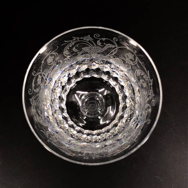 Baccarat バカラ／パルメ ワイングラス／12.8cm／クリスタルグラス／クリア／BC567