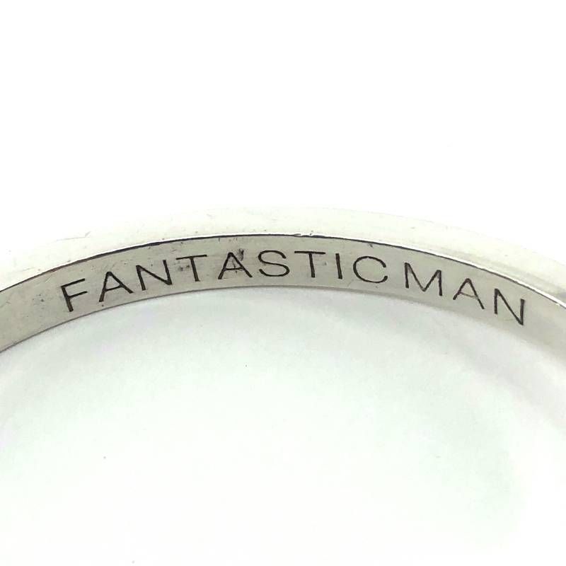 【訳あり・売り切り】FANTASTICMAN ファンタスティックマン／スターモチーフ バングル／シルバー