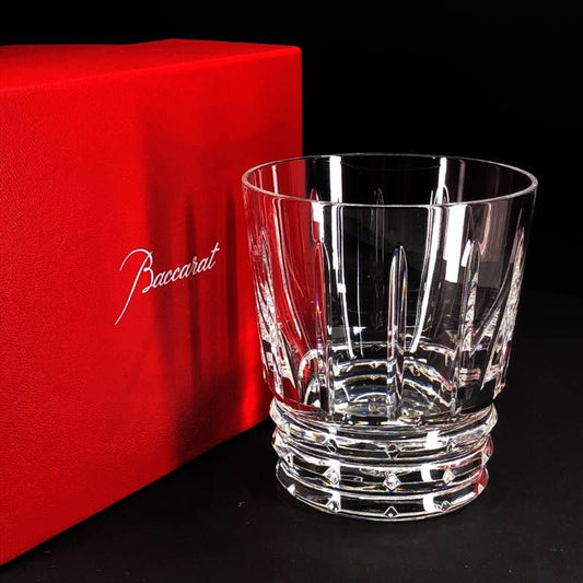 【美品・箱付き】Baccarat バカラ／アルルカン タンブラー／クリスタルグラス／クリア／BC571