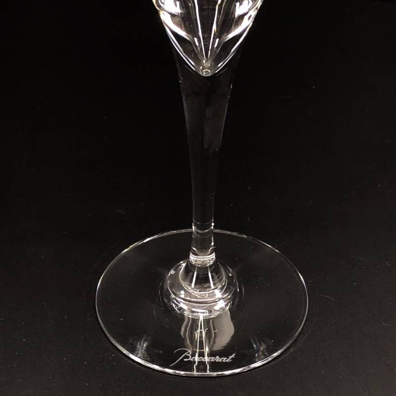 【美品・箱付き】Baccarat バカラ／オノロジー シャンパンフルート／クリスタルグラス／クリア／BC573