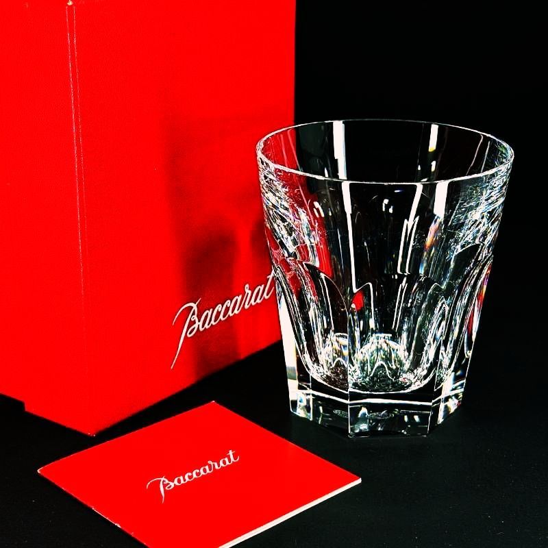 【美品・箱付き】Baccarat バカラ／アルクール タンブラー／クリスタルグラス／クリア／BC574