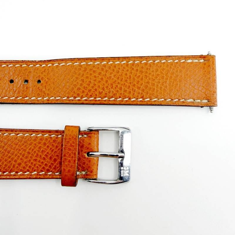 【美品】HERMES エルメス／レディース用 腕時計 替えベルト／□I刻印 2005年／レザー 革／ブラウン