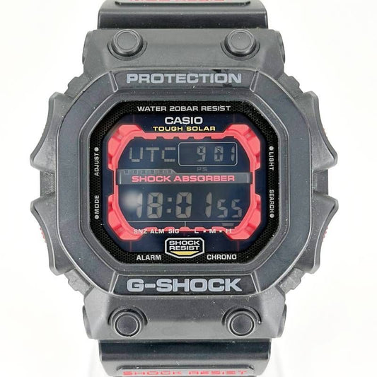 【ケース付き】CASIO カシオ／G-SHOCK GX-56／オートクォーツ／樹脂／ブラック・レッド