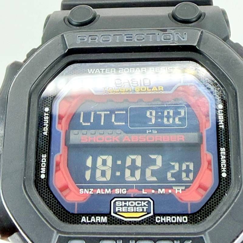 【ケース付き】CASIO カシオ／G-SHOCK GX-56／オートクォーツ／樹脂／ブラック・レッド