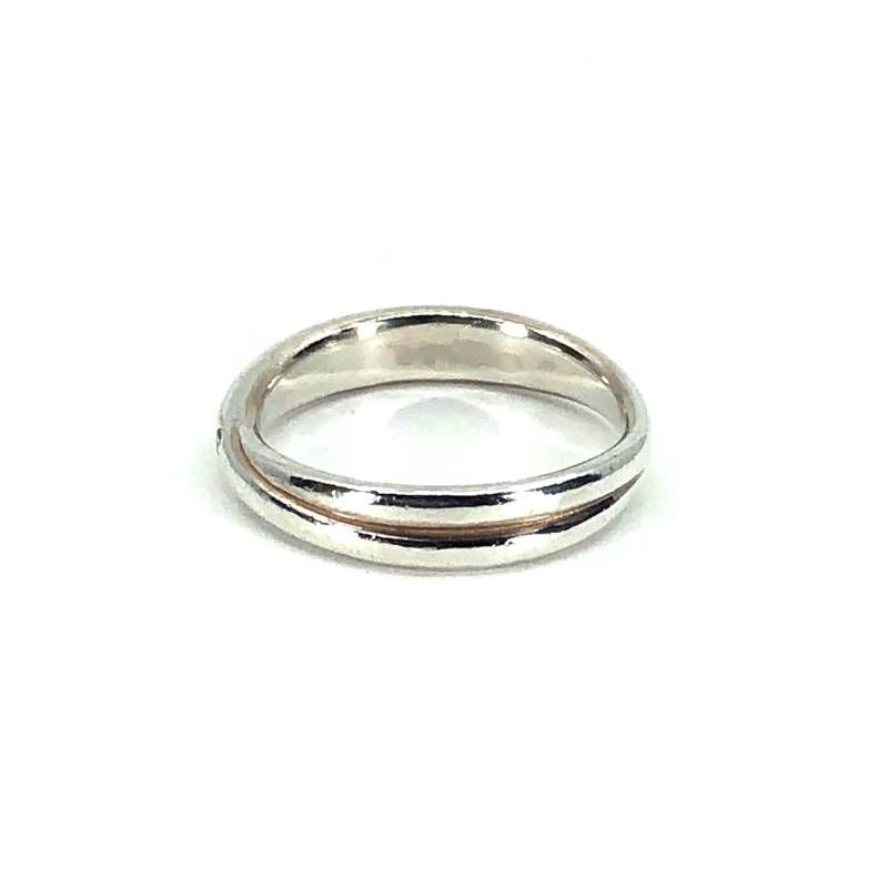【美品】ete エテ／レディース リング 指輪／ダイヤ・SV925／7号／シルバー