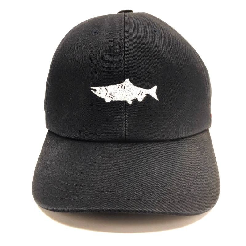 THOM BROWNE トムブラウン／キャップ／L／魚・フィッシュ／コットン／ブラック