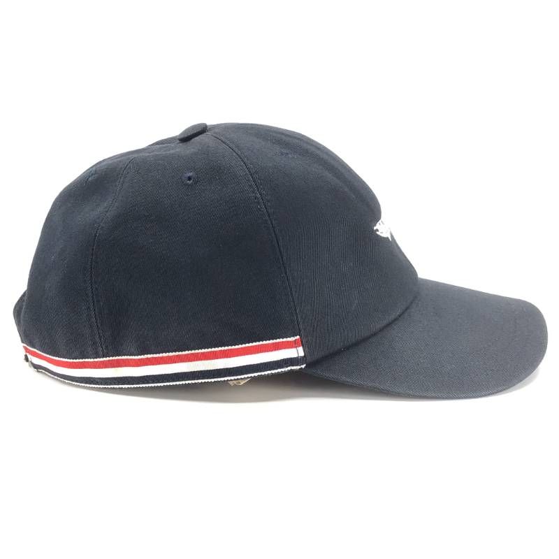 THOM BROWNE トムブラウン／キャップ／L／魚・フィッシュ／コットン／ブラック