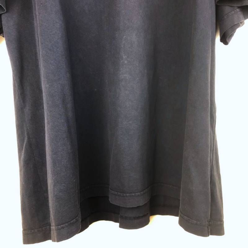BALENCIAGA バレンシアガ／2025 SS Uniform Merch Tシャツ エンブレム／L／コットン／ブラック