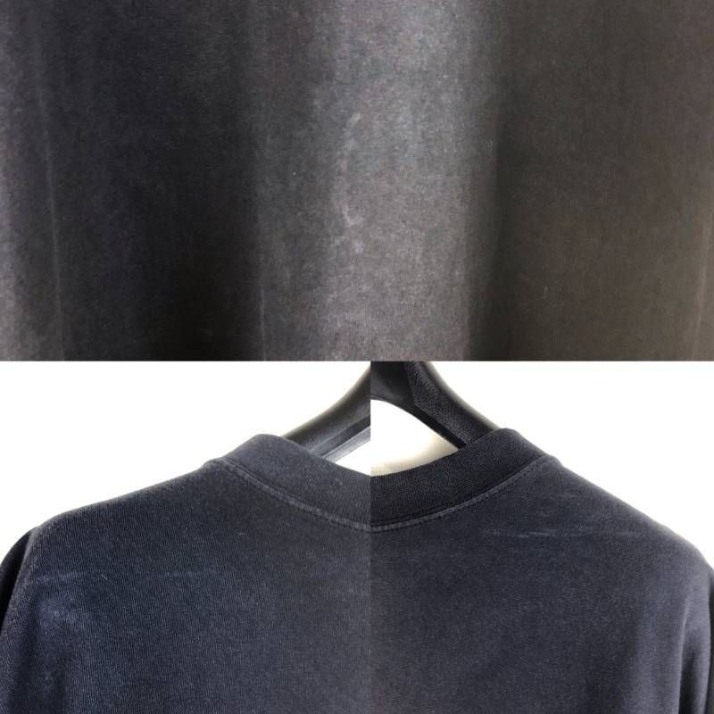 BALENCIAGA バレンシアガ／2025 SS Uniform Merch Tシャツ エンブレム／L／コットン／ブラック