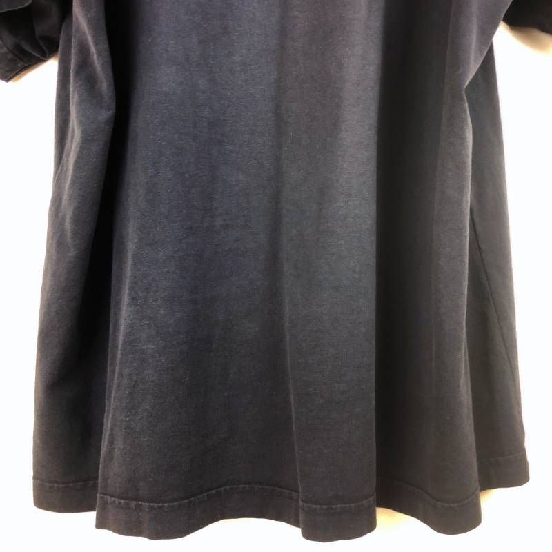 BALENCIAGA バレンシアガ／2025 SS Uniform Merch Tシャツ エンブレム／L／コットン／ブラック