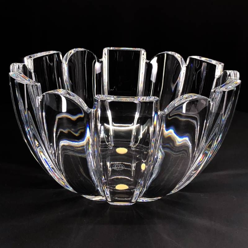 【箱付き】Baccarat バカラ／ラージサイズ クリスタルボウル／17cm／クリスタルグラス／クリア／BC588