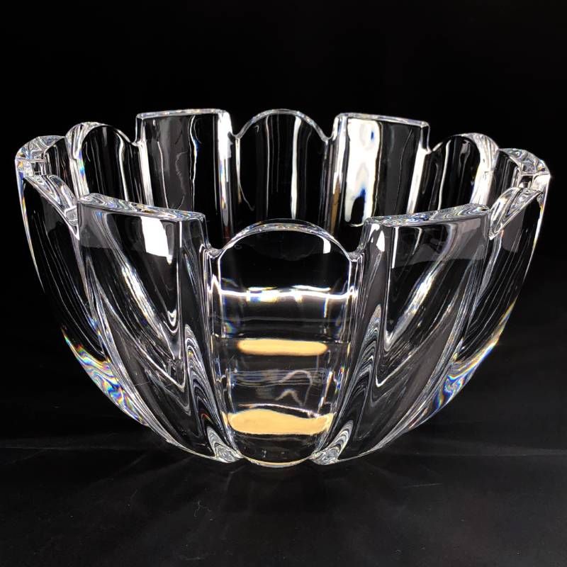【箱付き】Baccarat バカラ／ラージサイズ クリスタルボウル／17cm／クリスタルグラス／クリア／BC588