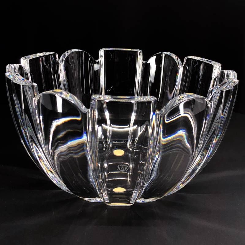 【箱付き】Baccarat バカラ／ラージサイズ クリスタルボウル／17cm／クリスタルグラス／クリア／BC588