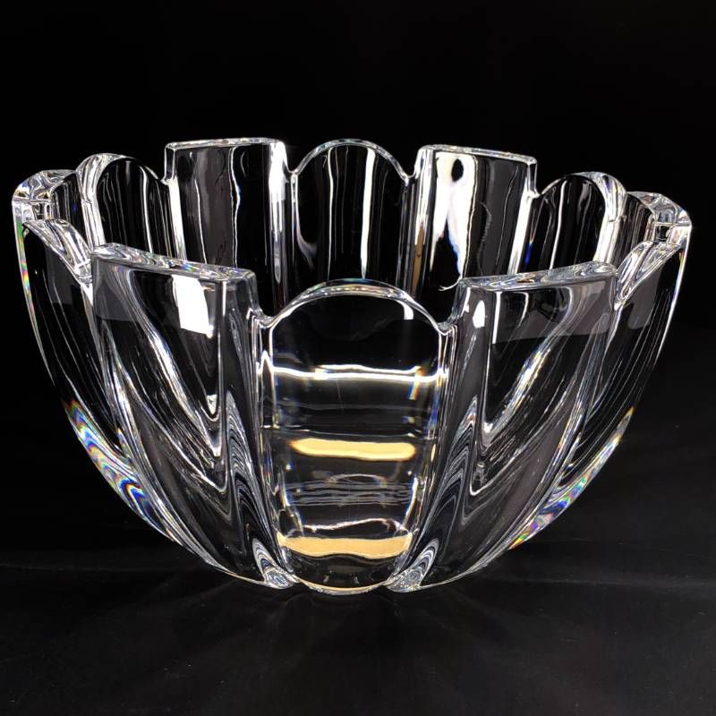【箱付き】Baccarat バカラ／ラージサイズ クリスタルボウル／17cm／クリスタルグラス／クリア／BC588