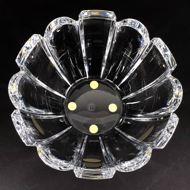 【箱付き】Baccarat バカラ／ラージサイズ クリスタルボウル／17cm／クリスタルグラス／クリア／BC588