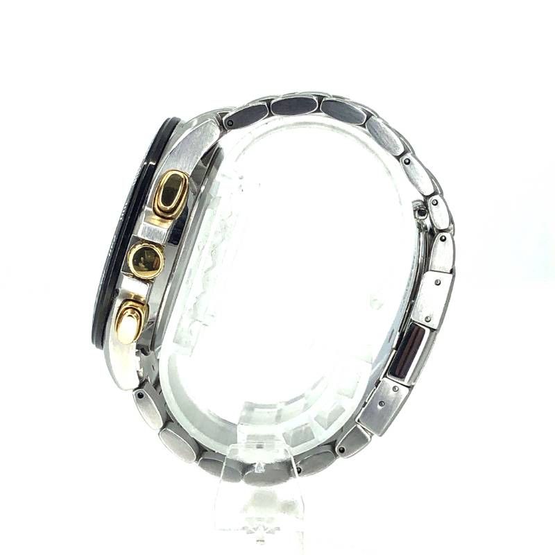 【美品・コマ付き】CITIZEN シチズン／シチズン コレクション エコドライブ E660-A18SR05／ソーラークォーツ／ステンレス／シルバー・ブラック・ゴールド