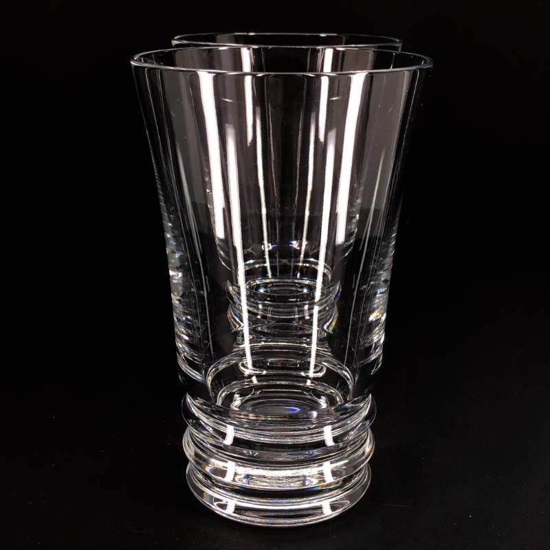 【美品】Baccarat バカラ／ベガ ハイボール ペア タンブラー／1クリスタルグラス／クリア／BC591