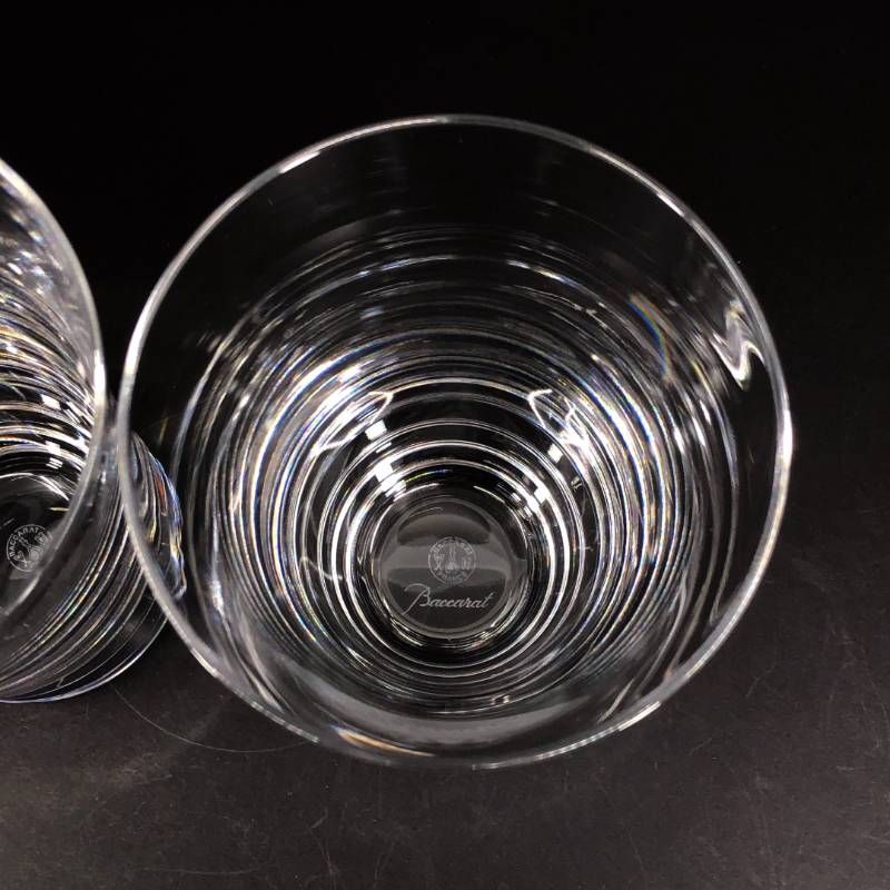 【美品】Baccarat バカラ／ベガ ハイボール ペア タンブラー／1クリスタルグラス／クリア／BC591