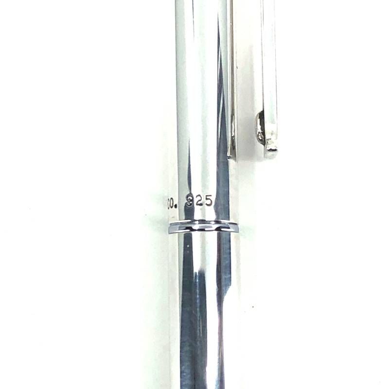 【美品・保管袋付き】Tiffany ティファニー／Tクリップ ミニサイズ ボールペン／SV925／シルバー