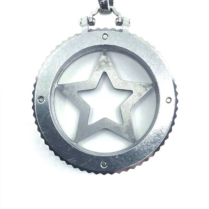 【希少・美品】AQUANAUTIC アクアノウティック／バラ クーダ ネックレス／SS・ダイヤモンド／シルバー
