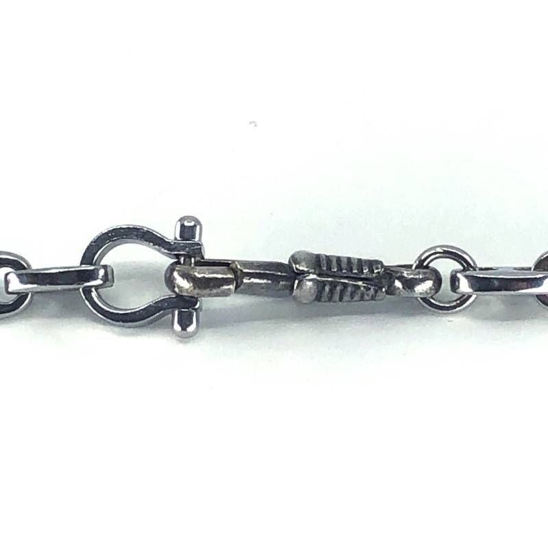 【希少・美品】AQUANAUTIC アクアノウティック／バラ クーダ ネックレス／SS・ダイヤモンド／シルバー