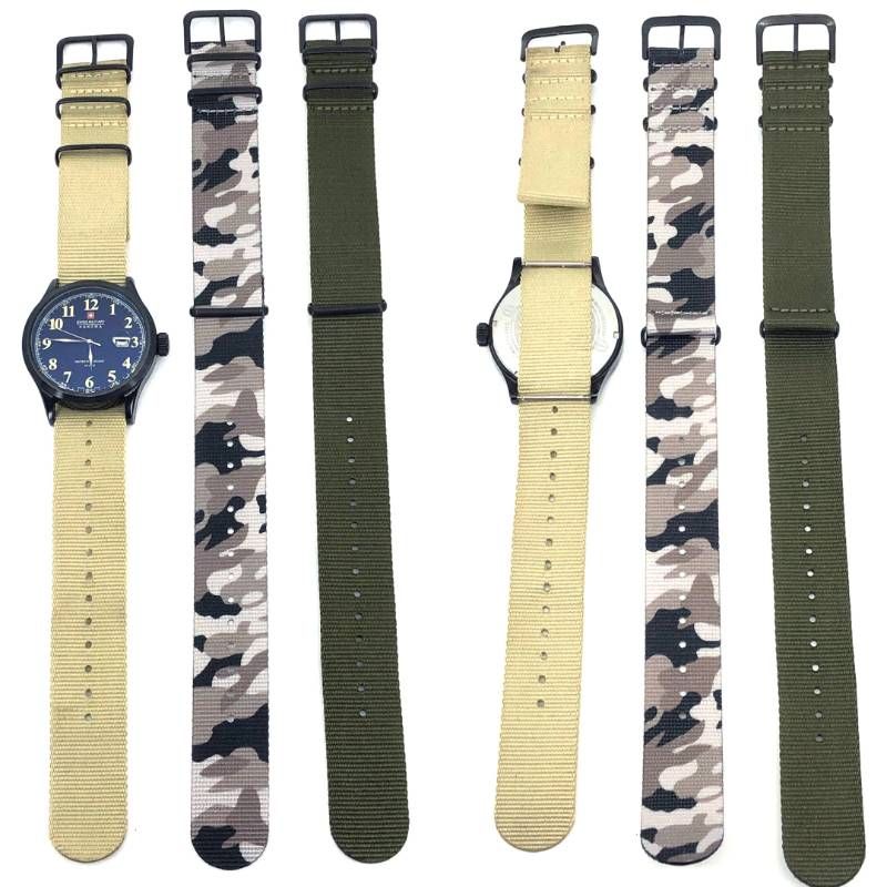 【美品・電池交換済み・チェンジベルト付き】SWISS MILITARY スイスミリタリー／06-4248／クォーツ／ステンレス／ブラック・各色（ミリタリーカラー）／M03066B