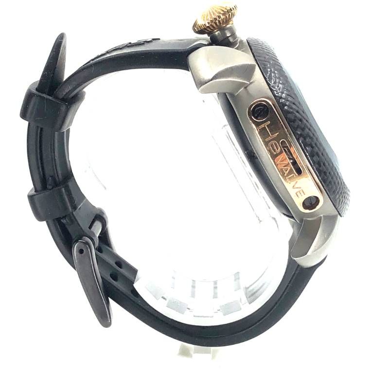 GaGa MILANO ガガミラノ／ダイビング カーボンベゼル 48mm 1954／自動巻／チタン・ラバー／ブラック・ホワイト・ゴールド