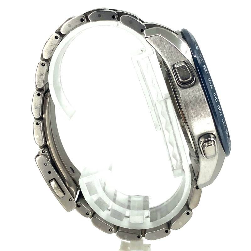【美品・コマ・ケース付き】SEIKO セイコー／アストロンGPS 8X82-0AB0/SBXB005／ソーラークォーツ／チタン／ディープブルー・シルバー