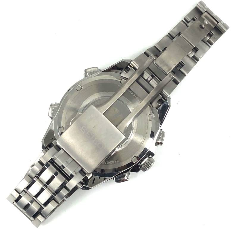 【美品・コマ・ケース付き】SEIKO セイコー／アストロンGPS 8X82-0AB0/SBXB005／ソーラークォーツ／チタン／ディープブルー・シルバー