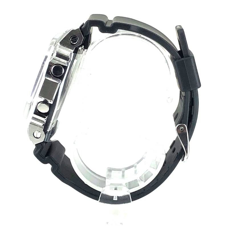 【美品・ケース・取説付き】CASIO カシオ／G-SHOCK GM-5600U-1JF／クォーツ／樹脂・ステンレス／ブラック・シルバー