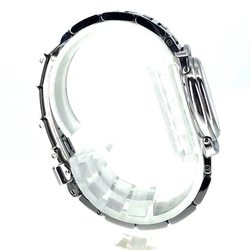 【美品・電池交換済み・ケース・コマ付き】HERMES エルメス／プルマン PU2.210／クォーツ／ステンレス／ブラック・シルバー