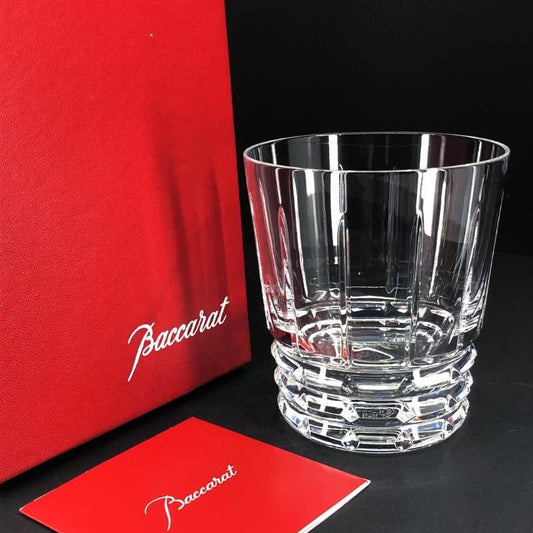 【訳あり・美品】Baccarat バカラ／アルルカン タンブラー／クリスタルグラス／クリア／BC600