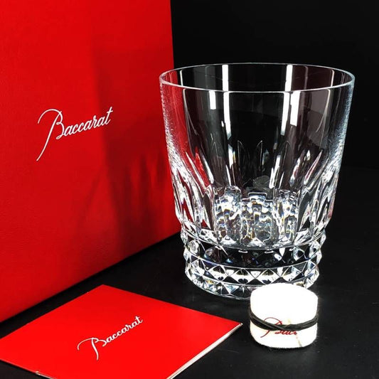 【美品・箱付き】Baccarat バカラ／ピカデリー タンブラー／クリスタルグラス／クリア／BC601