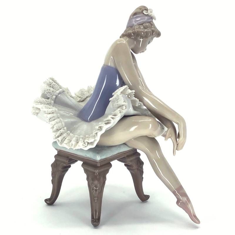 LLADRO リヤドロ／オープニングナイト バレエ バレリーナ レース／5498／陶器／マルチカラー