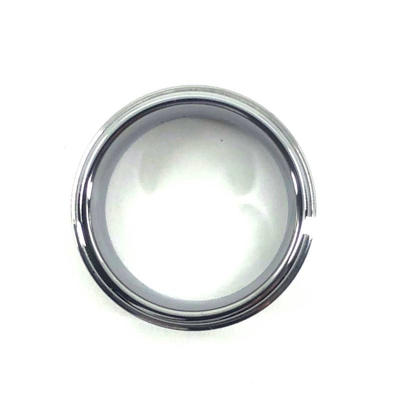 【美品】ete エテ／レディース タングステン リング 指輪／タングステン／11号／シルバー／M03143