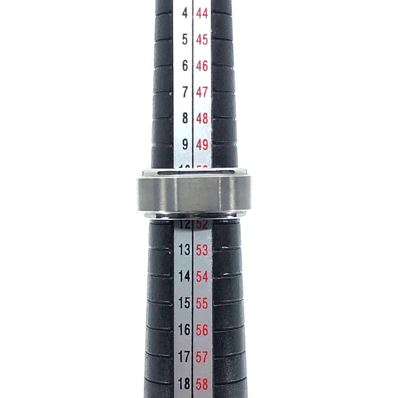 【美品】ete エテ／レディース タングステン リング 指輪／タングステン／11号／シルバー／M03143