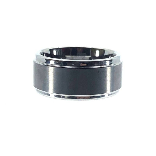 【美品】ete エテ／レディース タングステン リング 指輪／タングステン／11号／シルバー／M03144