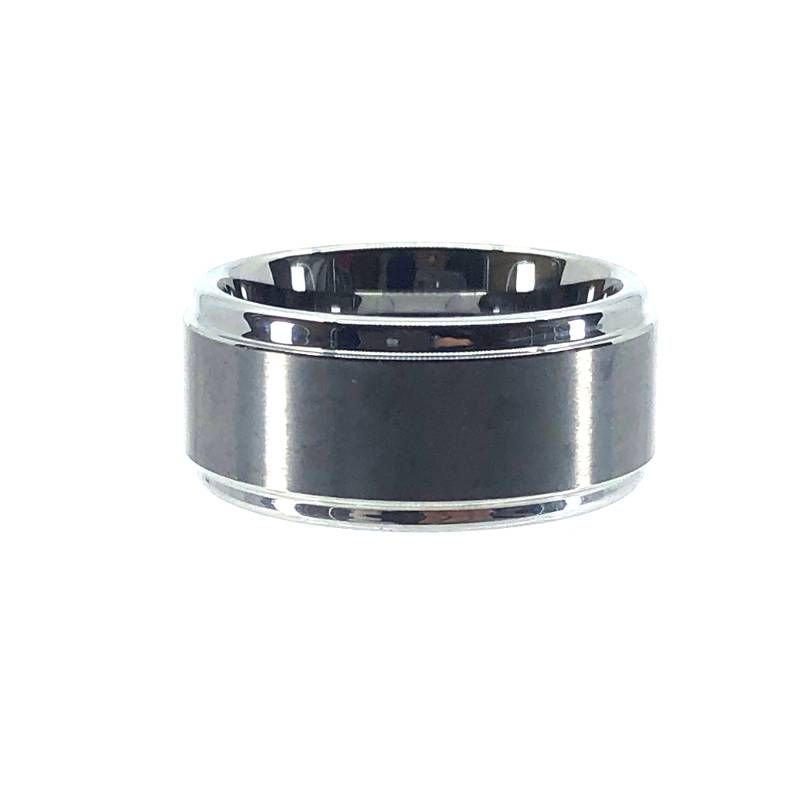【美品】ete エテ／レディース タングステン リング 指輪／タングステン／11号／シルバー／M03144
