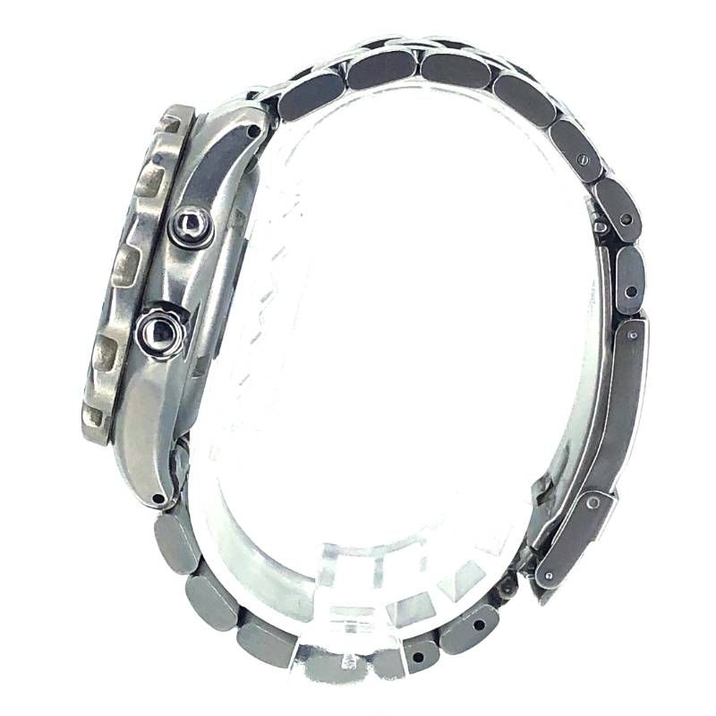 【ケース・取説・コマ付き】SEIKO セイコー／AGS（キネティック） スキューバ 200m 5M23-6B40／蓄電クォーツ／チタン／シルバー・ブラック