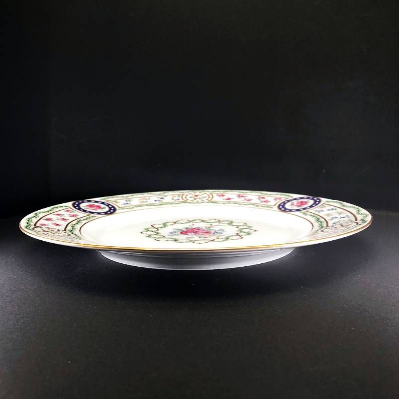 HAVILAND アビランド／ルーブシエンヌ マリーアントワネット プレート 皿／26cm／陶器／マルチカラー／M03204A