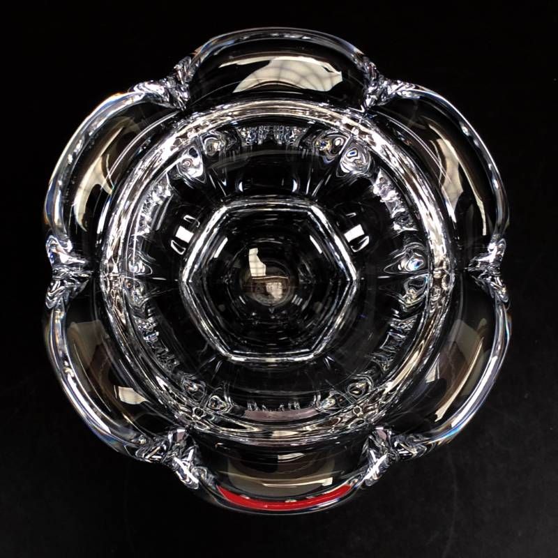 【美品】Baccarat バカラ／ミズーリ ポット ジャム マスタード シュガー／クリスタルグラス／クリア／BC611