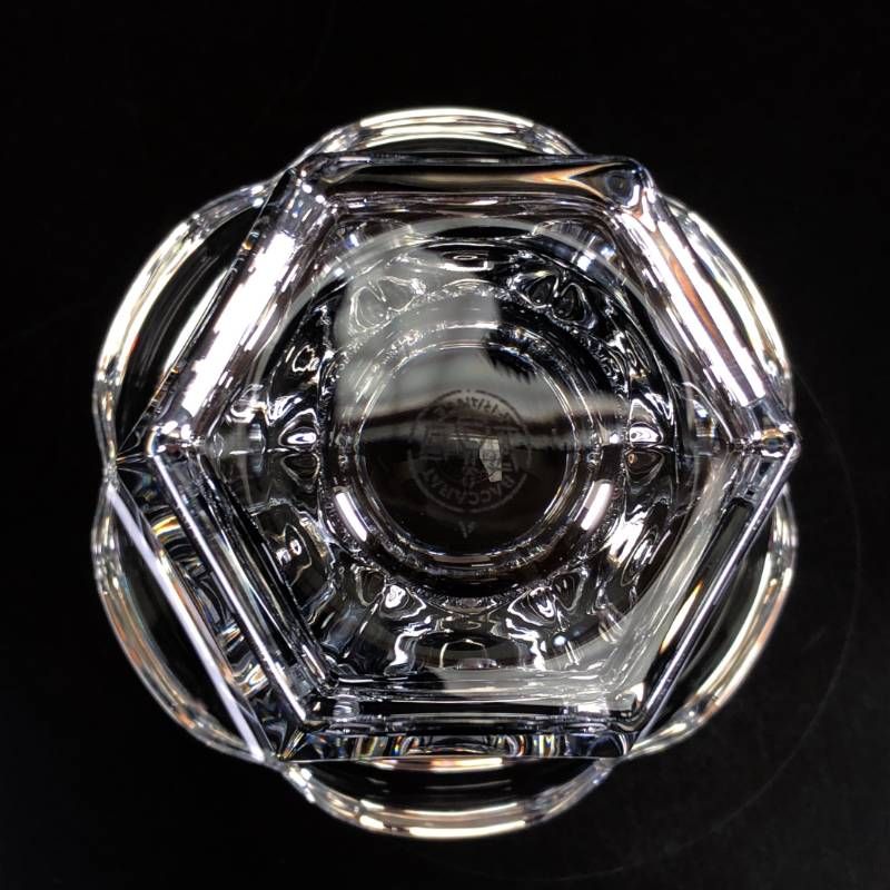 【美品】Baccarat バカラ／ミズーリ ポット ジャム マスタード シュガー／クリスタルグラス／クリア／BC611