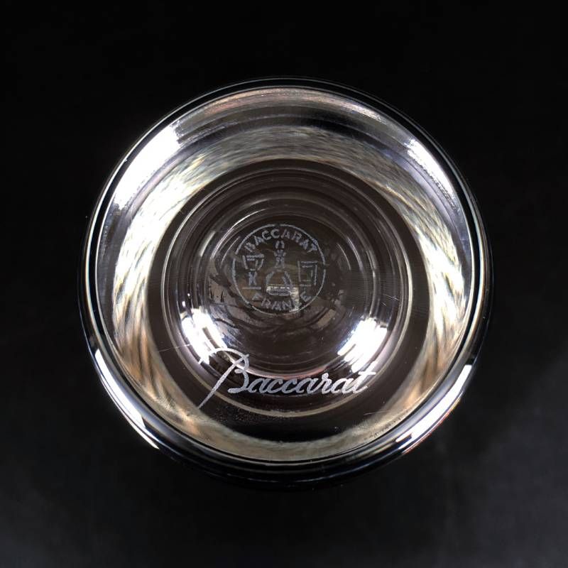 【美品】Baccarat バカラ／ラランド ハッピーアワー ミニ タンブラー グラス／クリスタルグラス／クリア／BC612