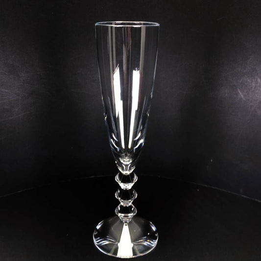 【美品】Baccarat バカラ／ベガ シャンパンフルート／クリスタルグラス／クリア／BC615