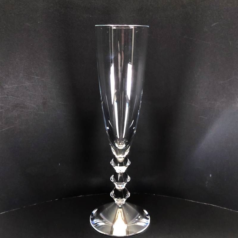 【美品】Baccarat バカラ／ベガ シャンパンフルート／クリスタルグラス／クリア／BC615