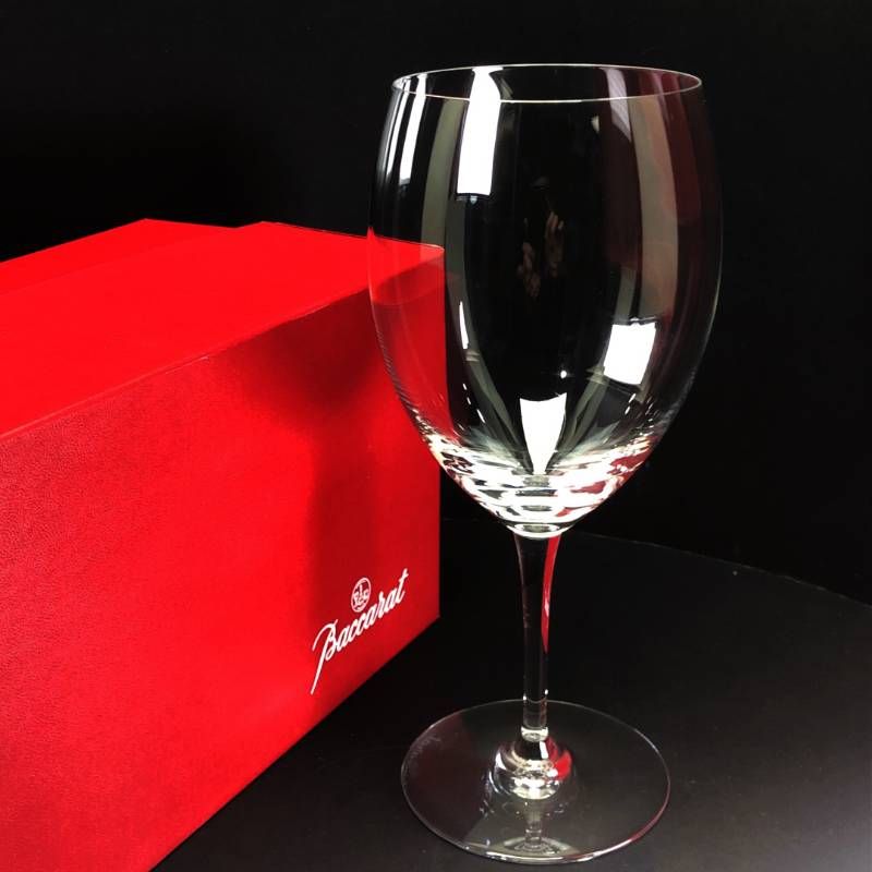 【美品・箱付き】Baccarat バカラ／デギュスタシオン グランドボルドー ワイングラス／クリスタルグラス／クリア／BC616