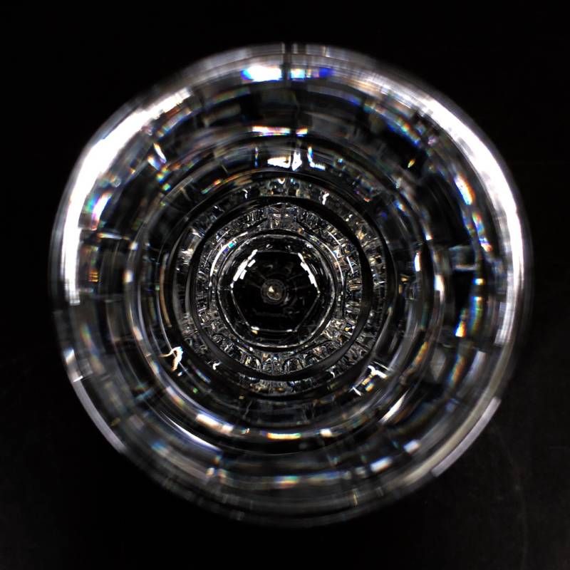 【美品】Baccarat バカラ／アビス ショットグラス／クリスタルグラス／クリア／BC617