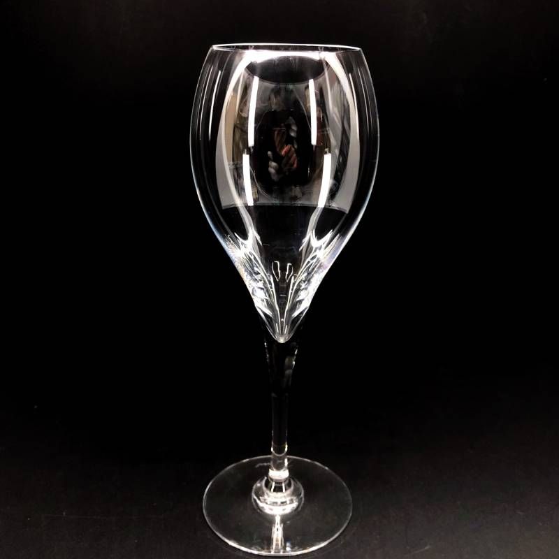 【美品】Baccarat バカラ／オノロジー シャンパーニュ ワイングラス／クリスタルグラス／クリア／BC621